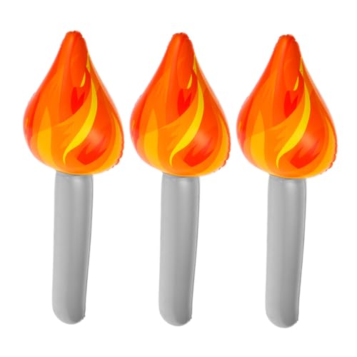 TINEASUR 3 Stück Aufblasbare Fackel, Spielzeug, Partyspiele Für Cosplay, Aufblasbare Fackel Für Zuhause, Fackel, Spielzeug, Requisiten, Gefälschte Fackel, Cosplay Fackel, Spielzeug, TINEASUR 3 Stück Aufblasbare Fackel, Spielzeug, Partyspiele Für Cosplay, Aufblasbare Fackel Für Zuhause, Fackel, Spielzeug, Requisiten, Gefälschte Fackel, Cosplay Fackel, Spielzeug, von TINEASUR