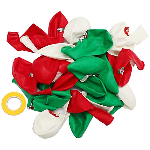 TINEASUR 30 Stücke Weihnachtsmuster Ballone Weihnachten Latex Ballone Weihnachten Ballons TINEASUR 30 Stücke Weihnachtsmuster Ballone Weihnachten Latex Ballone Weihnachten Ballons von TINEASUR