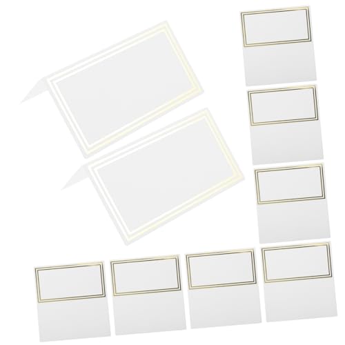 TINEASUR 50 Stück Heißprägungs Tischkarten, Gästenamen, Tischkarten, Namenskarten Für Partys, Hochzeiten, Sitzkarten, Tischkarten Für Bankette, Hochzeitstisch Namenskarten, Hochzeitsessen, TINEASUR 50 Stück Heißprägungs Tischkarten, Gästenamen, Tischkarten, Namenskarten Für Partys, Hochzeiten, Sitzkarten, Tischkarten Für Bankette, Hochzeitstisch Namenskarten, Hochzeitsessen, von TINEASUR