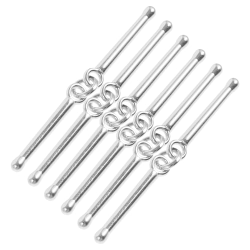 TINEASUR 6 Stück Trommelstock Halsketten , Schmuckbastel Anhänger , DIY Schmuckherstellung , DIY Ohrring Zubehör , Anhänger , Trommelstock Anhänger , Schmuckanhänger , Trommelstock Anhänger TINEASUR 6 Stück Trommelstock Halsketten , Schmuckbastel Anhänger , DIY Schmuckherstellung , DIY Ohrring Zubehör , Anhänger , Trommelstock Anhänger , Schmuckanhänger , Trommelstock Anhänger von TINEASUR