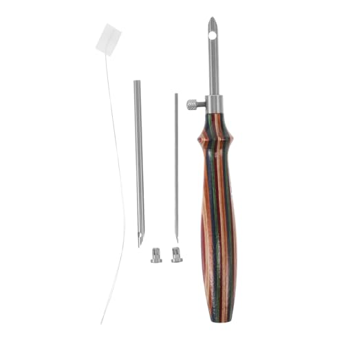 TINEASUR 7 Stück Teiliges Punch Needle mit Abgerundeten Nadeln für Sichere Handarbeit Ergonomischer Holzgriff für Komfortables Sticken Kompakt und Tragbar für Heim und Reise Nadelarbeiten TINEASUR 7 Stück Teiliges Punch Needle mit Abgerundeten Nadeln für Sichere Handarbeit Ergonomischer Holzgriff für Komfortables Sticken Kompakt und Tragbar für Heim und Reise Nadelarbeiten von TINEASUR