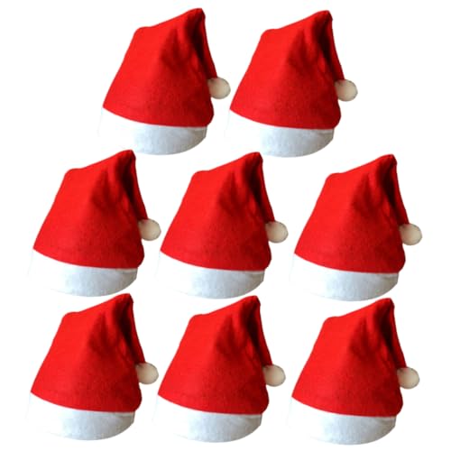 TINEASUR Weihnachtsmützen Für Erwachsene Partyhut 8-teiliges Set Urlaubs-event-kopfschmuck Für Weihnachtsmann Rollenspiele TINEASUR Weihnachtsmützen Für Erwachsene Partyhut 8-teiliges Set Urlaubs-event-kopfschmuck Für Weihnachtsmann Rollenspiele von TINEASUR