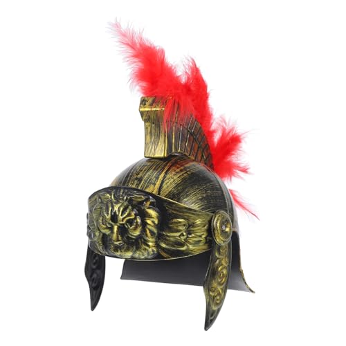 TINEASUR Antiker Römischer Kriegerhut, Soldatenhut, Requisitenkostümhut, Performance Helm, Römisches Kostüm, Cosplay Kostüm, Cosplay Helm, Soldatenkopfbedeckung, Römischer Soldatenhelm, TINEASUR Antiker Römischer Kriegerhut, Soldatenhut, Requisitenkostümhut, Performance Helm, Römisches Kostüm, Cosplay Kostüm, Cosplay Helm, Soldatenkopfbedeckung, Römischer Soldatenhelm, von TINEASUR