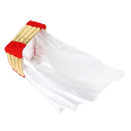 TINEASUR Arabischer Kostümhut Rot Leichtes Cosplay Accessoire für Halloween Karneval Festival Party Kopfbedeckung Verkleidung Zubehör von TINEASUR