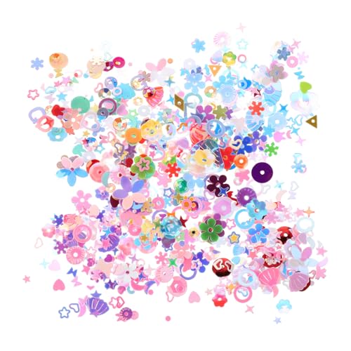 TINEASUR Bunte Lose Pailletten für Basteln und Nähen Schillernde Glitzer Spangles Langlebige DIY Verzierungen für Kleidung Nageldesign und Partydekoration Farbenfrohes Bastelmaterial Box TINEASUR Bunte Lose Pailletten für Basteln und Nähen Schillernde Glitzer Spangles Langlebige DIY Verzierungen für Kleidung Nageldesign und Partydekoration Farbenfrohes Bastelmaterial Box von TINEASUR