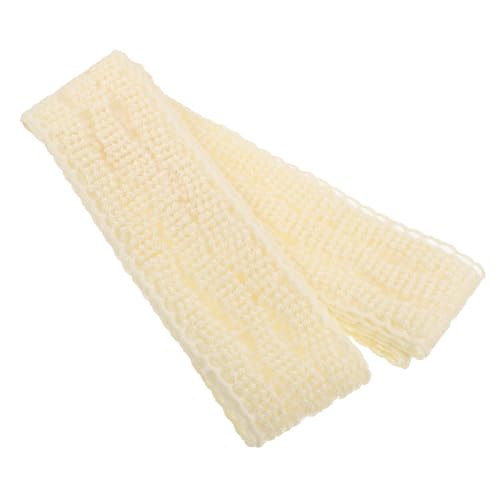 TINEASUR DIY Spitzenband Wellenmuster Spitzenborte für Handwerk und Nähen Hochwertige Beständige Stickerei für Kleidung Haarschmuck und Dekoration Vielseitiges Bastelmaterial von TINEASUR