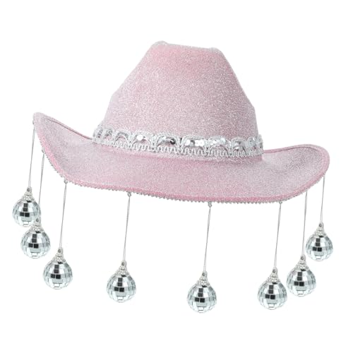 TINEASUR Disco Cowboyhut, Disco Outfit, Cowgirlhut, Discokugel, Fransen, Cowgirlhut, Performance Kostümzubehör, Jungenhut, Cosplay Kostümhut, Breitkrempiger Kostümhut Für Cosplay Hut, TINEASUR Disco Cowboyhut, Disco Outfit, Cowgirlhut, Discokugel, Fransen, Cowgirlhut, Performance Kostümzubehör, Jungenhut, Cosplay Kostümhut, Breitkrempiger Kostümhut Für Cosplay Hut, von TINEASUR