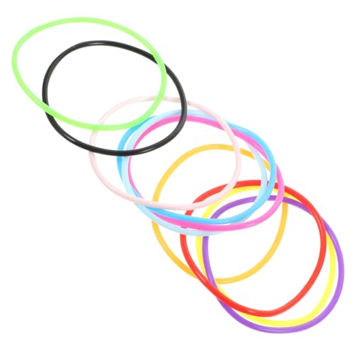 TINEASUR Elegante 10er-packung Silikon-gelee-armbänder Dehnbare Armbänder Für Modehandwerk von TINEASUR