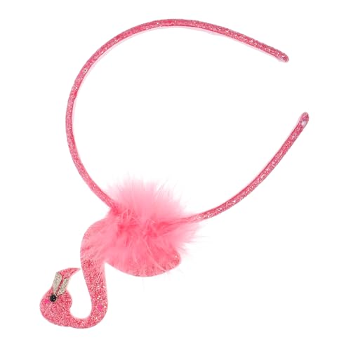 TINEASUR Flamingo Haarreif mit Kreativem Design Bequemer Kopfschmuck für Mädchen und Frauen für Geburtstagsfeiern Tropische Partys Langlebiges Haarschmuck accessoire von TINEASUR