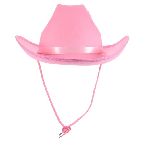 TINEASUR Jungenhüte Verstellbarer Hut Disco-partyhut Rodeo Hüte Für Die Party Verstellbarer Cowboyhut Sonnenhut Westernhüte Für Erwachsene Fedora-kostümhut Cosplay-cowboy-hut Stoff Rosa TINEASUR Jungenhüte Verstellbarer Hut Disco-partyhut Rodeo Hüte Für Die Party Verstellbarer Cowboyhut Sonnenhut Westernhüte Für Erwachsene Fedora-kostümhut Cosplay-cowboy-hut Stoff Rosa von TINEASUR