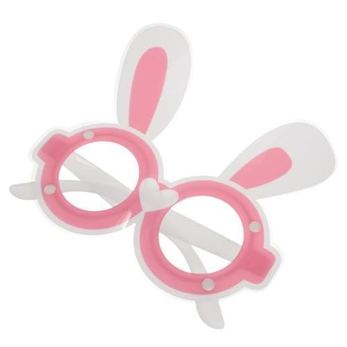 TINEASUR Kaninchen Brillenrahmen, Party Brillen, Szenen Kinderzubehör, Brille Für Party Kostüm, Party Farbbrille, Kostümbrille, Party Requisiten, Lustige Partybrille von TINEASUR