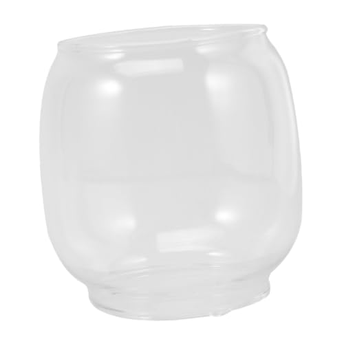 TINEASUR Öllampe Glaszylinder Klarer Lampenschirm Für Kerosinlampen Vintage Stil Geeignet Für Wohnräume Einfach Zu Reinigen Warten Für Nostalgische Dekoration von TINEASUR