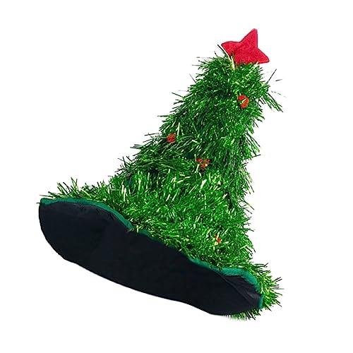 TINEASUR Festlicher Weihnachtsbaumhut einzigartige Party-Kopfbedeckung Weihnachtsneuheit für Altersgruppen TINEASUR Festlicher Weihnachtsbaumhut einzigartige Party-Kopfbedeckung Weihnachtsneuheit für Altersgruppen von TINEASUR