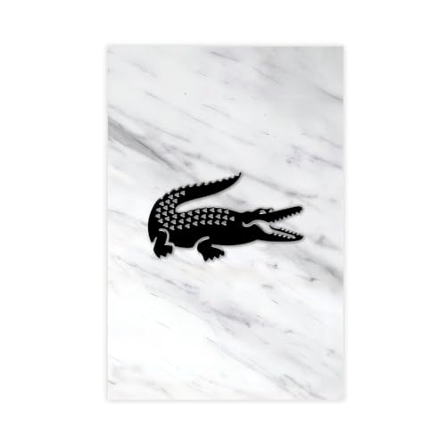 TINGTOEO Lacoste Leinwand-Poster, Wandkunst, Dekordruck, Bild Gemälde für Wohnzimmer, Schlafzimmer, Dekoration, ungerahmt, 60 x 90 cm TINGTOEO Lacoste Leinwand-Poster, Wandkunst, Dekordruck, Bild Gemälde für Wohnzimmer, Schlafzimmer, Dekoration, ungerahmt, 60 x 90 cm von TINGTOEO