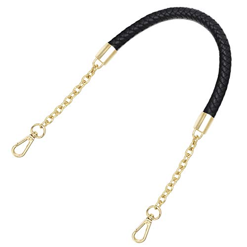 Tininna Handtasche, Kette mit Gurt, geflochtene Kette aus PU-Leder, Kette mit Karabinerverschlüssen, Zubehör für Tasche, DIY, passend für alle Arten von Taschen 60 cm Tininna Handtasche, Kette mit Gurt, geflochtene Kette aus PU-Leder, Kette mit Karabinerverschlüssen, Zubehör für Tasche, DIY, passend für alle Arten von Taschen 60 cm von TININNA