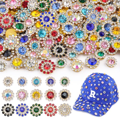 150 Stück rosa Kristall-Strasssteine zum Aufnähen, Blumenform, flache Rückseite, Glas-Strasssteine zum Basteln, große Edelsteine für Kleidung, Schuhe, Hüte, Kragen, Taschen und Nähzubehör 150 Stück rosa Kristall-Strasssteine zum Aufnähen, Blumenform, flache Rückseite, Glas-Strasssteine zum Basteln, große Edelsteine für Kleidung, Schuhe, Hüte, Kragen, Taschen und Nähzubehör von TINKRSTUFF