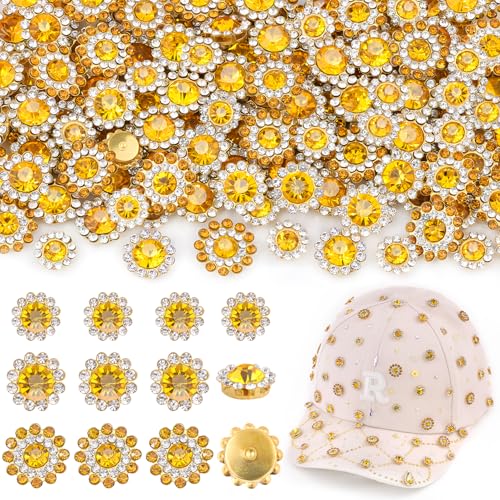 Glitzersteine in 3 Größen, zum Aufnähen, Blumenform, flache Rückseite, Glasstrass, zum Basteln, große Edelsteine für Kleidung, Schuhe, Hüte, Kragen, Taschen und Nähzubehör, 150 Stück Glitzersteine in 3 Größen, zum Aufnähen, Blumenform, flache Rückseite, Glasstrass, zum Basteln, große Edelsteine für Kleidung, Schuhe, Hüte, Kragen, Taschen und Nähzubehör, 150 Stück von TINKRSTUFF