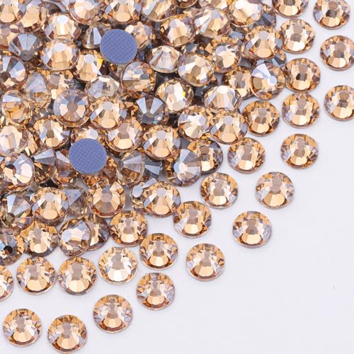 Hotfix-Strasssteine für Kleidung, Champagner, SS30, zum Aufbügeln, flache Rückseite, Glassteine, Bedazzler-Kristalle, Strasssteine zum Basteln, für Kleidung, Hüte, Schuhe, Stoff, Dekoration Hotfix-Strasssteine für Kleidung, Champagner, SS30, zum Aufbügeln, flache Rückseite, Glassteine, Bedazzler-Kristalle, Strasssteine zum Basteln, für Kleidung, Hüte, Schuhe, Stoff, Dekoration von TINKRSTUFF