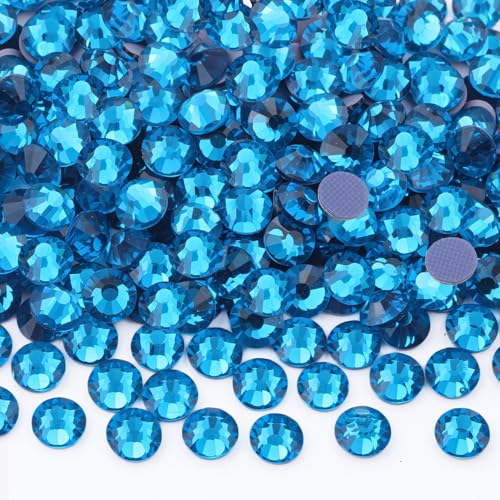 Indicolite SS30 Hotfix-Strasssteine für Kleidung, zum Aufbügeln, flache Rückseite, Glassteine, Bedazzler-Kristalle, Strasssteine zum Basteln, für Kleidung, Hüte, Schuhe, Stoff, Dekoration, Nagelkunst Indicolite SS30 Hotfix-Strasssteine für Kleidung, zum Aufbügeln, flache Rückseite, Glassteine, Bedazzler-Kristalle, Strasssteine zum Basteln, für Kleidung, Hüte, Schuhe, Stoff, Dekoration, Nagelkunst von TINKRSTUFF