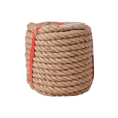 TINMAGI Hanfseil, 15m 30mm Juteseil Natur Schwere Seil, Juteschnur Handgefertigtes für Handwerk, Floristik, DIY, Dekoration, Tauziehen, Katzen Kratzbaum TINMAGI Hanfseil, 15m 30mm Juteseil Natur Schwere Seil, Juteschnur Handgefertigtes für Handwerk, Floristik, DIY, Dekoration, Tauziehen, Katzen Kratzbaum von TINMAGI