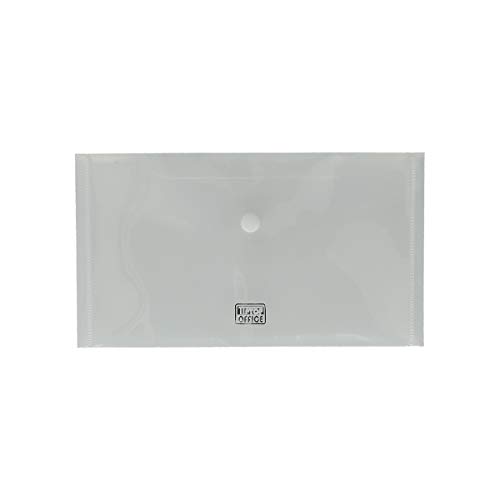TIPTOP OFFICE Dokumententasche DL 235x115mm, Transparent 407485 von TIPTOP OFFICE
