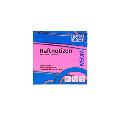 TIPTOP OFFICE Haftnotizen 75x75mm, Neon Rosa TIPTOP OFFICE Haftnotizen 75x75mm, Neon Rosa von TIPTOP OFFICE