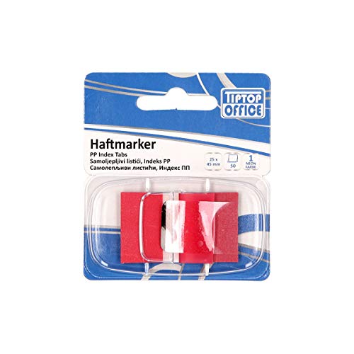 TTO Index Haftmarker 25x45mm, 1x50 Blatt, Neonfarben TTO Index Haftmarker 25x45mm, 1x50 Blatt, Neonfarben von TIPTOP OFFICE