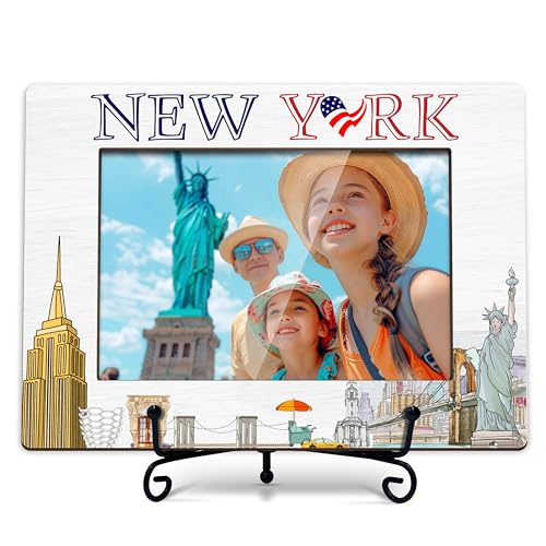 TIRYWT New York City Bilderrahmen für Hochzeit, Verlobung, Flitterwochen, Urlaub in New York, 10 x 15 cm, Holz-Bilderrahmen J10 TIRYWT New York City Bilderrahmen für Hochzeit, Verlobung, Flitterwochen, Urlaub in New York, 10 x 15 cm, Holz-Bilderrahmen J10 von TIRYWT