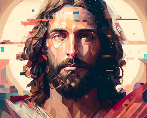 Christin Malen nach Zahlen Erwachsene, Jesus Christus Malen nach Zahlen, Malen nach Zahlen de Pinsel und Acrylfarbe, 16X20 Inch Keine Flammen Malen nach Zahlen Erwachsene Familie und Freundes Christin Malen nach Zahlen Erwachsene, Jesus Christus Malen nach Zahlen, Malen nach Zahlen de Pinsel und Acrylfarbe, 16X20 Inch Keine Flammen Malen nach Zahlen Erwachsene Familie und Freundes von TISHIRON