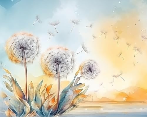 TISHIRON Löwenzahn Malen nach Zahlen Erwachsene, Löwenzahn Malen nach Zahlen, Malen nach Zahlen de Pinsel und Acrylfarbe, 16X20 Inch Flammen Blumen Malen nach Zahlen Erwachsene Familie Freunde TISHIRON Löwenzahn Malen nach Zahlen Erwachsene, Löwenzahn Malen nach Zahlen, Malen nach Zahlen de Pinsel und Acrylfarbe, 16X20 Inch Flammen Blumen Malen nach Zahlen Erwachsene Familie Freunde von TISHIRON