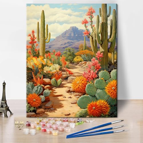 TISHIRON Malen nach Zahlen Erwachsene Kaktus Malen-nach-Zahlen für Erwachsene Kaktus Malen nach Zahlen Leinwand, ölgemäLde Kit Malen-nach-Zahlen für Erwachsene Junior Heimwanddekoration, 40X50cm TISHIRON Malen nach Zahlen Erwachsene Kaktus Malen-nach-Zahlen für Erwachsene Kaktus Malen nach Zahlen Leinwand, ölgemäLde Kit Malen-nach-Zahlen für Erwachsene Junior Heimwanddekoration, 40X50cm von TISHIRON