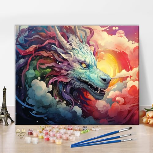 TISHIRON Malen nach Zahlen Kit für Erwachsene Fantasie Einhornkopf Erwachsene Malen nach Zahlen mit Pinseln Bunte Wolken und Sonne Ölfarben Malen nach Zahlen DIY Malerei Kunsthandwerk für Zuhause TISHIRON Malen nach Zahlen Kit für Erwachsene Fantasie Einhornkopf Erwachsene Malen nach Zahlen mit Pinseln Bunte Wolken und Sonne Ölfarben Malen nach Zahlen DIY Malerei Kunsthandwerk für Zuhause von TISHIRON