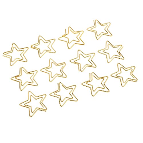 TISHITA 12pcs Star Büroklammern Büro Home School Dokumente Organisationsklammern TISHITA 12pcs Star Büroklammern Büro Home School Dokumente Organisationsklammern von TISHITA