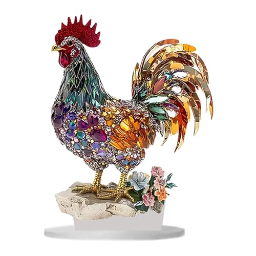 TISHITA Acryl Huhn Decor Figurine 2D Flache Zeichen Attraktive Festliche Atmosphäre TISHITA Acryl Huhn Decor Figurine 2D Flache Zeichen Attraktive Festliche Atmosphäre von TISHITA