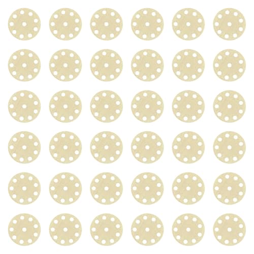 TISHITA Webkarten, 10 Löcher, Zubehör für Webstühle, Holzmaterial für DIY Projekte, 36 StÜcke von TISHITA