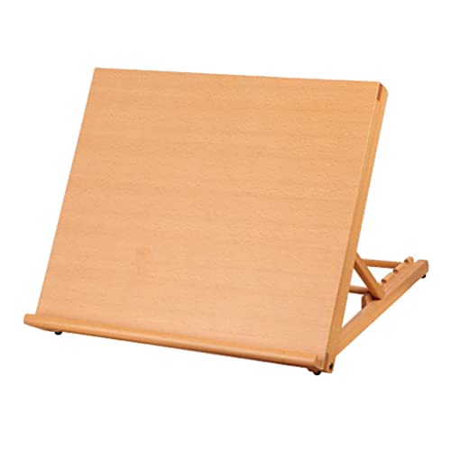 TISHITA Zeichenbrett Holz Staffelei für Kreative Arbeiten, Holz, 49x44x42cm TISHITA Zeichenbrett Holz Staffelei für Kreative Arbeiten, Holz, 49x44x42cm von TISHITA
