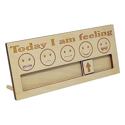 Stimmungstafel aus Holz, „Heute Fühle Ich Mich“-Schild, Schulratgeber- und Lehrerbedarf, Emotionaler Ausdrucksschild, Psychische Gesundheit, Täglicher Gefühlstracker, für die Stimmungstafel aus Holz, „Heute Fühle Ich Mich“-Schild, Schulratgeber- und Lehrerbedarf, Emotionaler Ausdrucksschild, Psychische Gesundheit, Täglicher Gefühlstracker, für die von TITA-DONG