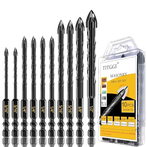 Steinbohrer-Set, 3/40.6 cm-1/5.1 cm von TITGGI