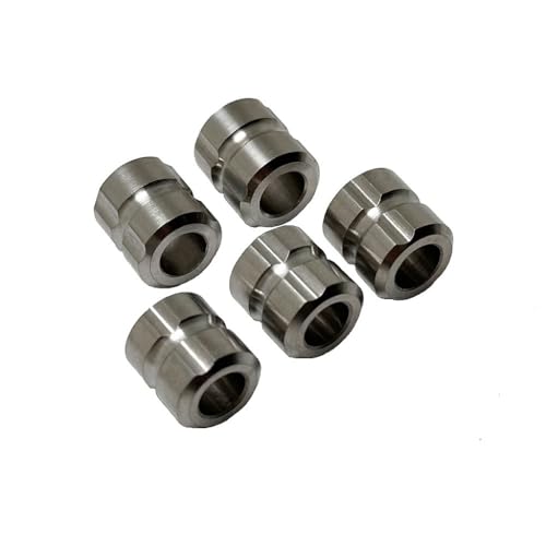 TITINK 12 mm Titan-Perlen, Paracord-Schlüsselbänder, 550 Paracord-Perlen, TC4 EDC, Schlüsselband für Messer, CNC-Ti-Messer, Schlüsselband für Schlüsselanhänger, DIY, Schlüsselband, Perlen, 5 Stück TITINK 12 mm Titan-Perlen, Paracord-Schlüsselbänder, 550 Paracord-Perlen, TC4 EDC, Schlüsselband für Messer, CNC-Ti-Messer, Schlüsselband für Schlüsselanhänger, DIY, Schlüsselband, Perlen, 5 Stück von TITINK