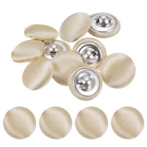 TIXIPEM Bezugsknopf-Set, 12,5 mm, Stoffknopfmacher, überzogenes Metall, Verwendung für Hutersatz und Reparatur, Jeans, Blusen, Nähen und Basteln, Bastel-Liebhaber, Khaki, 10 Stück TIXIPEM Bezugsknopf-Set, 12,5 mm, Stoffknopfmacher, überzogenes Metall, Verwendung für Hutersatz und Reparatur, Jeans, Blusen, Nähen und Basteln, Bastel-Liebhaber, Khaki, 10 Stück von TIXIPEM