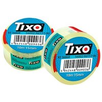 TIXO Klebefilm transparent 15,0 mm x 10,0 m 1 Rolle von TIXO