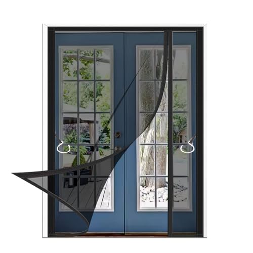 TJDWPRRD Magnetische Garage Türbildschirm, Magnetverschluss Schwerlast Netzbildschirm für Die Küchenterrasse Im Freien Tür Trennwand Netzvorhang für Speisesaal Schlafzimmer,A,0.8x2.1m TJDWPRRD Magnetische Garage Türbildschirm, Magnetverschluss Schwerlast Netzbildschirm für Die Küchenterrasse Im Freien Tür Trennwand Netzvorhang für Speisesaal Schlafzimmer,A,0.8x2.1m von TJDWPRRD