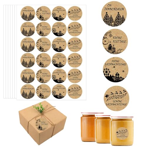 TJUSPIRIT 600 Stück Aufkleber Weihnachten 3.8cm Rund Etiketten Merry Christmas Sticker Frohe Weihnachten Aufkleber Selbstklebend für Weihnachtsdekoration Geschenkverpackungen Umschlägen Karten(Stil C) TJUSPIRIT 600 Stück Aufkleber Weihnachten 3.8cm Rund Etiketten Merry Christmas Sticker Frohe Weihnachten Aufkleber Selbstklebend für Weihnachtsdekoration Geschenkverpackungen Umschlägen Karten(Stil C) von TJUSPIRIT