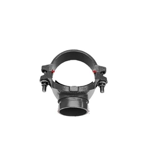 304 Edelstahl Feuerlösch-T-Stück Rillendrahtverbindung Interne Drahtklemme Wasserrohröffnungsklemme Rohrverbindungsstücke(Outside diameter 219mm*76mm) von TJXADNEV