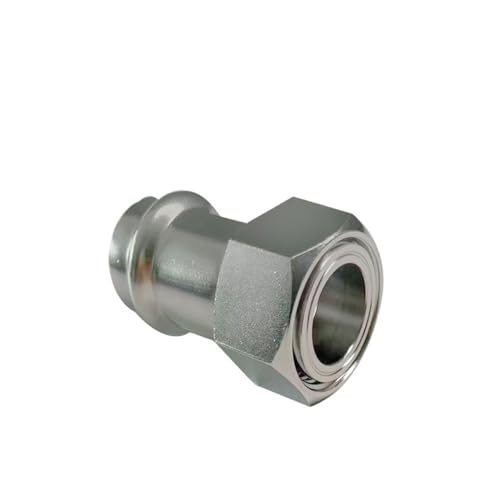304 Edelstahl Klemm Innengewinde Innengewinde Innengewindeverbindung dünnwandige Edelstahlmutter Umbauverbindung 1er Serie(Inside diameter 76.1mm*G2-1/2) von TJXADNEV