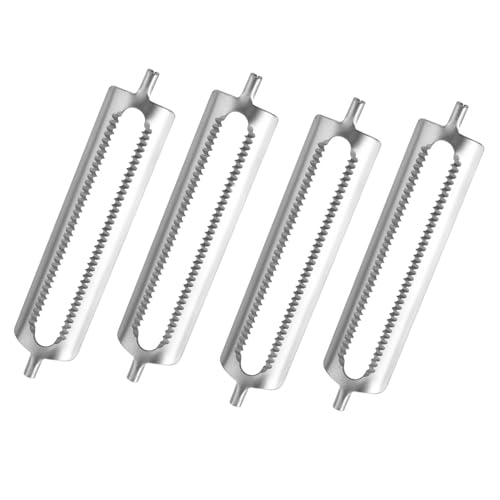 Sparschäler Tupper, Flachkopf Schäler 5.6 cm, 3 Stück Schäler für Tupperware Ersatzteile, Sparschäler Ersatzklingen, Ideal für Gemüse und Obst,Ersatzklingen für Spargelschäler von Tupperware von TJYAEKLTD