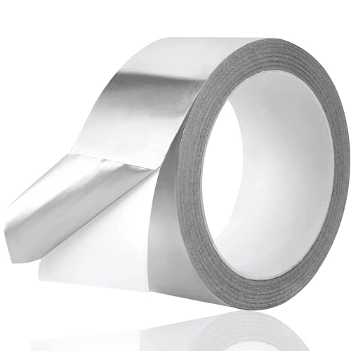 TK Gruppe Timo Klingler 3x 25 Meter Aluminium Klebeband Band als Reperaturband Alu tape hitzebeständig & selbstklebend Aluminiumklebeband von TK Gruppe Timo Klingler