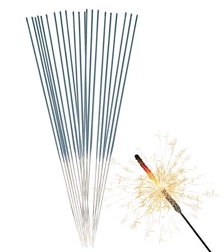 150x Wunderkerzen 28 cm - Sternspritzer für Partys & Feuerwerk & Geburtstag & Hochzeit Kat. F1 für Jugendlichen & Kinder Jugendfeuerwerk von TK Gruppe Timo Klingler