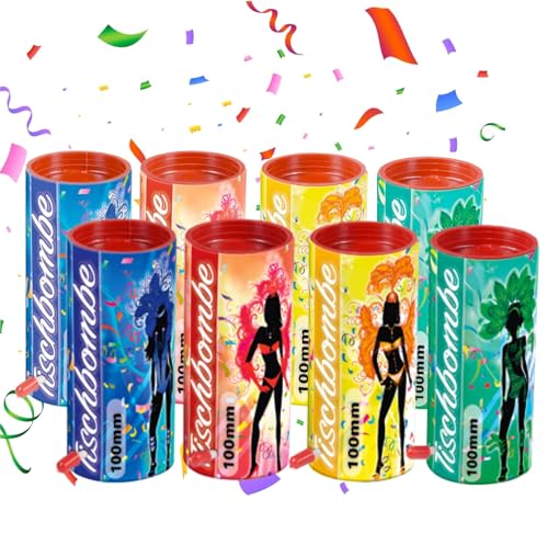 8er Party Tischbomben Partypopper Tischfeuerwerk für Partys & Feuerwerk Silvester Kat. F1 für Jugendlichen & Kinder Jugendfeuerwerk 2025 8er Party Tischbomben Partypopper Tischfeuerwerk für Partys & Feuerwerk Silvester Kat. F1 für Jugendlichen & Kinder Jugendfeuerwerk 2025 von TK Gruppe Timo Klingler