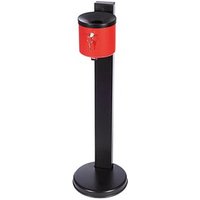 TKG Rondo senior Standaschenbecher rot abschließbar TKG Rondo senior Standaschenbecher rot abschließbar von TKG